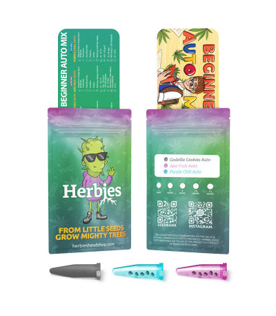 Beginner Auto Mix Pack fem (Herbies Seeds) семена конопли — изображение 3